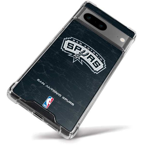 NBA San Antonio Spurs Primary Logo Google Pixel 8a Clear Case